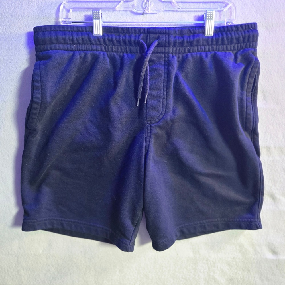 Goodfellow & Co Mens Navy Blue Fleece Knit Shorts Size M Drawstring Shorts